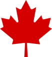 Canadian Club of Halton Red Maple Leaf